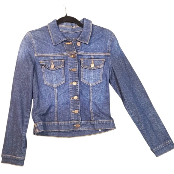 Kut from the Kloth Jackets & Blazers - Kut from the Kloth Indigo Jean Jacket